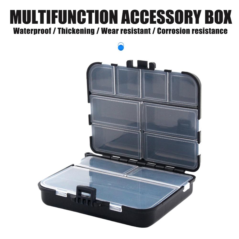 Fishing Equipment Organizer - กล่องเก็บล่อตกปลาเหยื่อกล่องแบบพกพา Double-Sided Lure Hook Organizer, mini