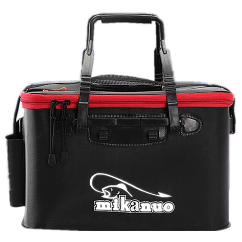 Tackle Box - ถังปลาพับได้ EVA หนา ทนทาน พร้อมปั๊มออกซิเจน สำหรับเลี้ยงปลาในตู้ปลา