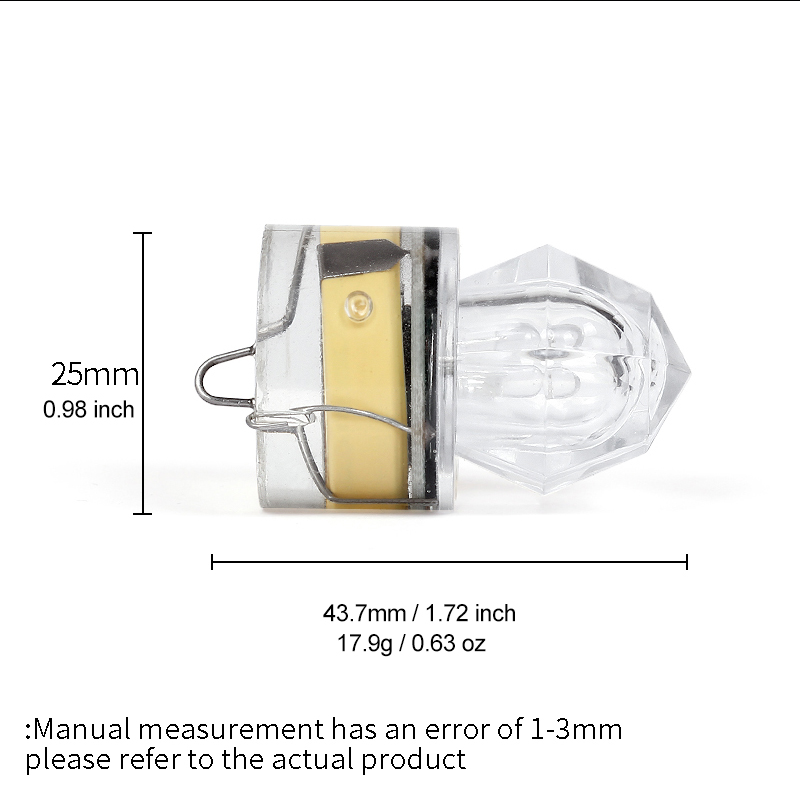 ไฟล่อปลาใต้ทะเลลึก LED 10 ชิ้น - Fishing Equipment In English บทวิจารณ์และราคา