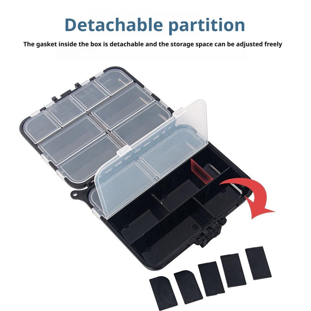 กล่องเก็บล่อตกปลาเหยื่อกล่องแบ - Fishing Equipment Organizer บทวิจารณ์และราคา