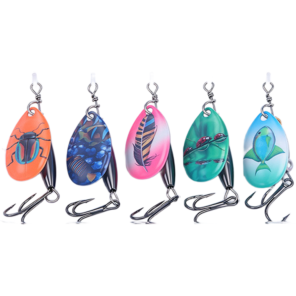 เหยื่อตกปลาที่วาดลายด้วยมือ พร - Trout Fishing Lure บทวิจารณ์และราคา