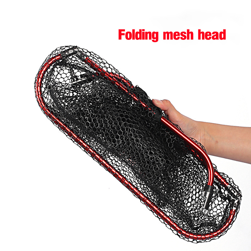 อะลูมินัมอัลลอยยางเคลือบปลา La - Landing Net Telescopic บทวิจารณ์และราคา