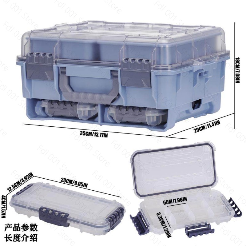 กล่องใส่อุปกรณ์ตกปลาความจุขนาด - Tackle Box บทวิจารณ์และราคา