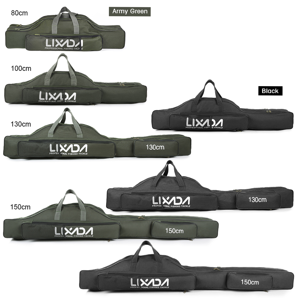 กระเป๋าตกปลาแบบพกพาพับกระเป๋าต - Fishing Equipment Organizer บทวิจารณ์และราคา