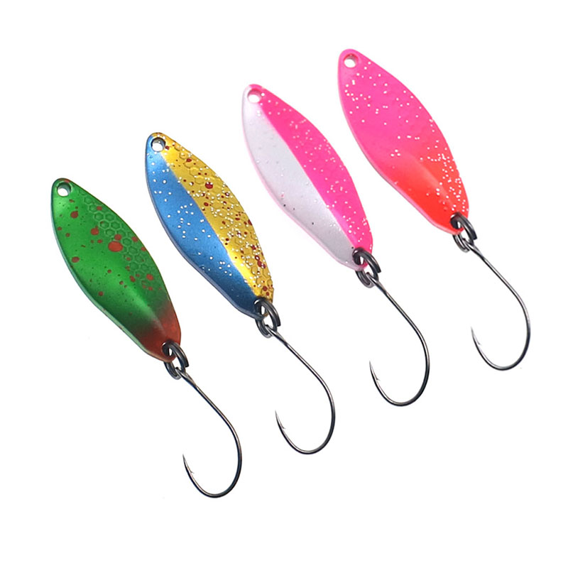 เหยื่อตกปลาโลหะรูปทรงช้อน น้ำห - Trout Fishing Lure บทวิจารณ์และราคา