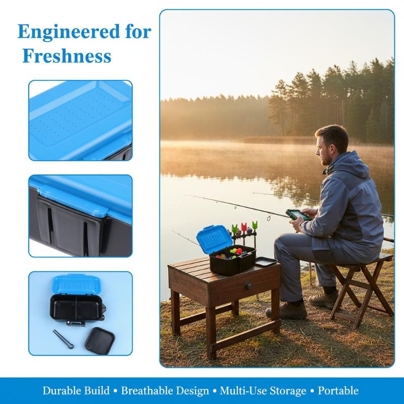 กล่องใส่เหยื่อตกปลาแบบพกพา กล่ - Fishing Equipment Organizer บทวิจารณ์และราคา