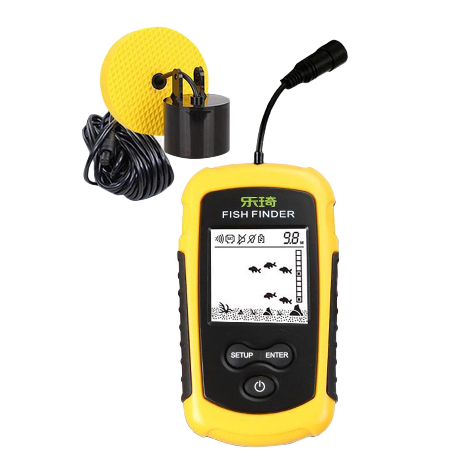 เครื่องตรวจจับปลาแบบพกพา โซนาร - Fishing Equipment In English บทวิจารณ์และราคา