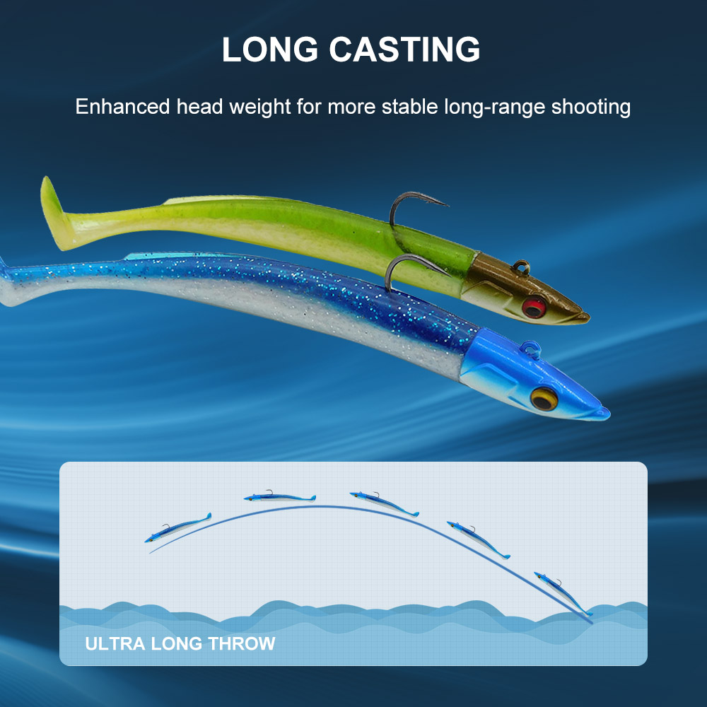 ESFISHING เหยื่อตกปลาแบบนิ่ม L - Trout Fishing Lure บทวิจารณ์และราคา