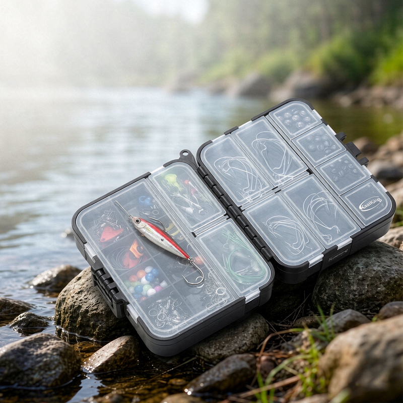 กล่องเก็บอุปกรณ์ตกปลา กล่องใส่ - Fishing Equipment Organizer บทวิจารณ์และราคา
