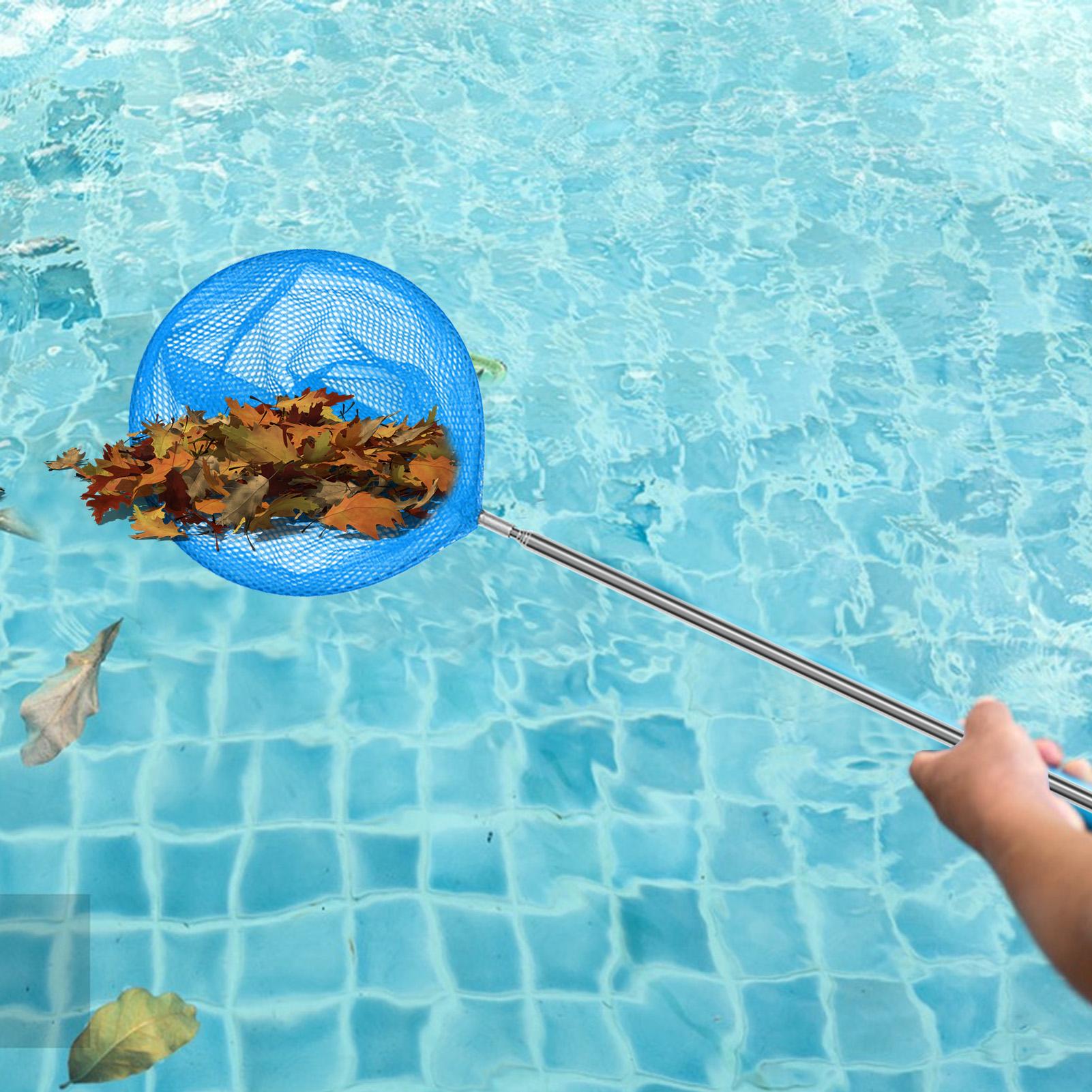 ตาข่ายกรองสระว่ายน้ำพร้อมเสาแบ - Landing Net Telescopic บทวิจารณ์และราคา