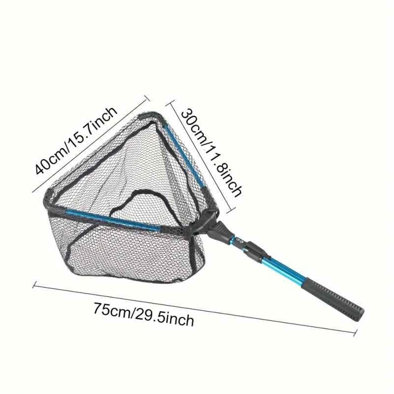 1 ชิ้น ตาข่ายดักปลา อลูมิเนียม - Landing Net Telescopic บทวิจารณ์และราคา